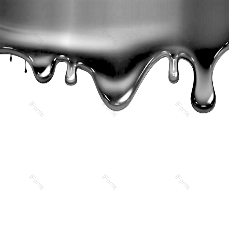 金属图片,金属装饰元素,黑色PNG,免抠素材